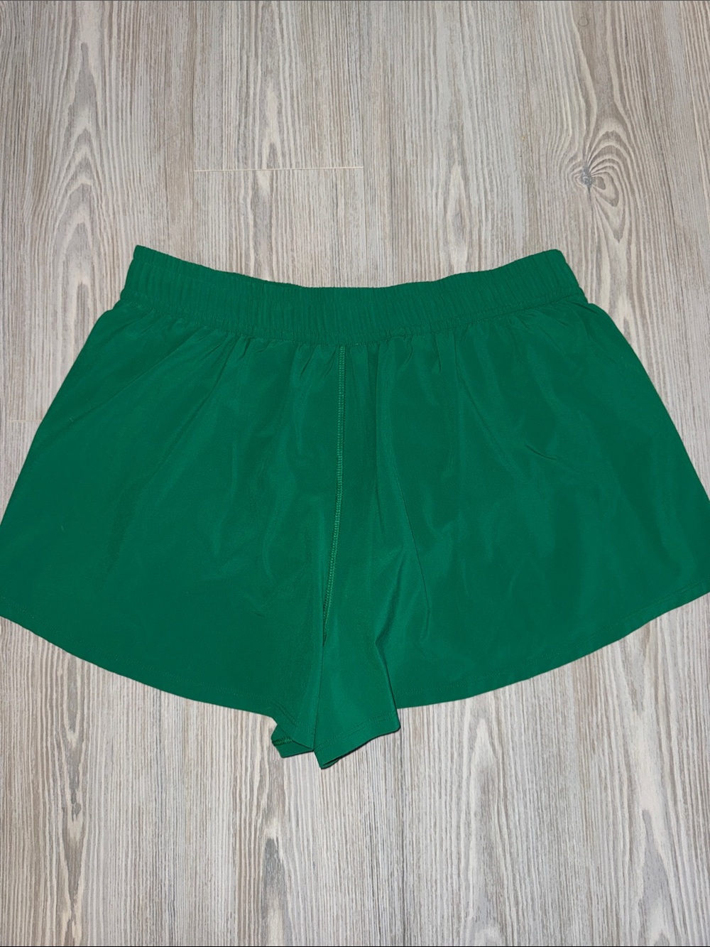 lululemon athletica Emerald Green Athletic Running Shorts - Picture 4 of 5